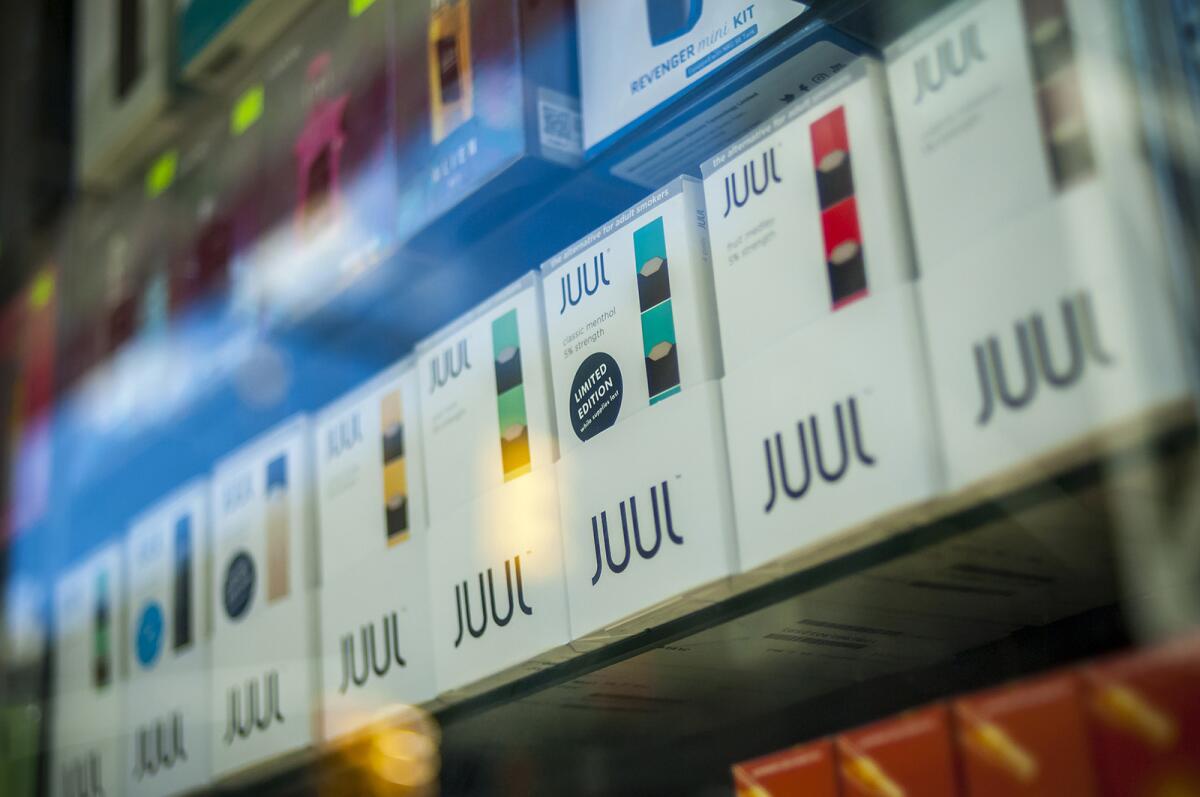 Juul illegally called its e cigarette safer than smoking FDA says